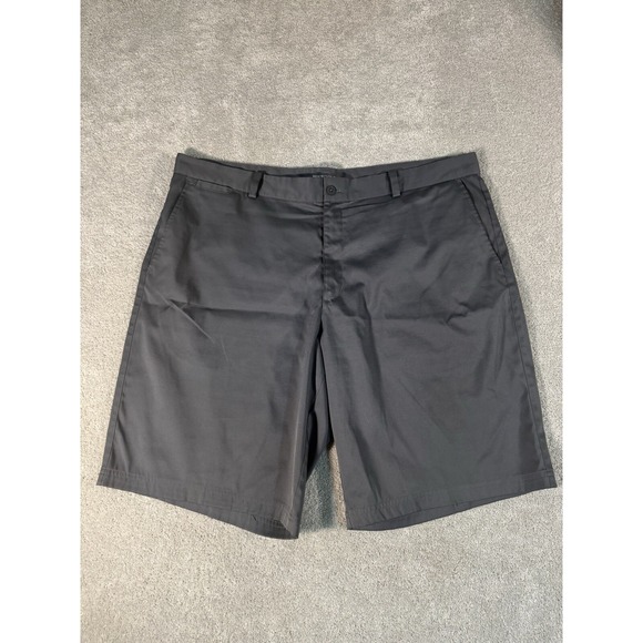 Nike‎ Golf Shorts Mens 40 Gray Tour Performance Flat Front Dri-Fit Stretch 40x11 - Picture 1 of 9